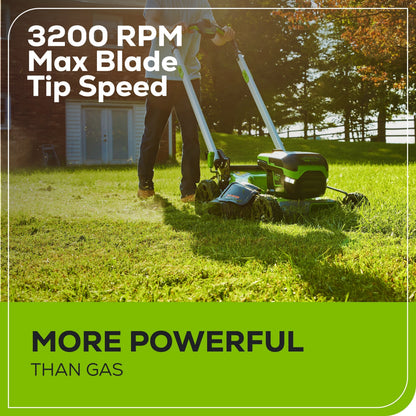 Greenworks MO60L516 Cordless Mower Kit 53.3cm 60V 5.0Ah